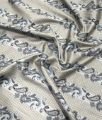 J.Hampstead Paisley Printed Luxury Giza Cotton Fabric for Shirts