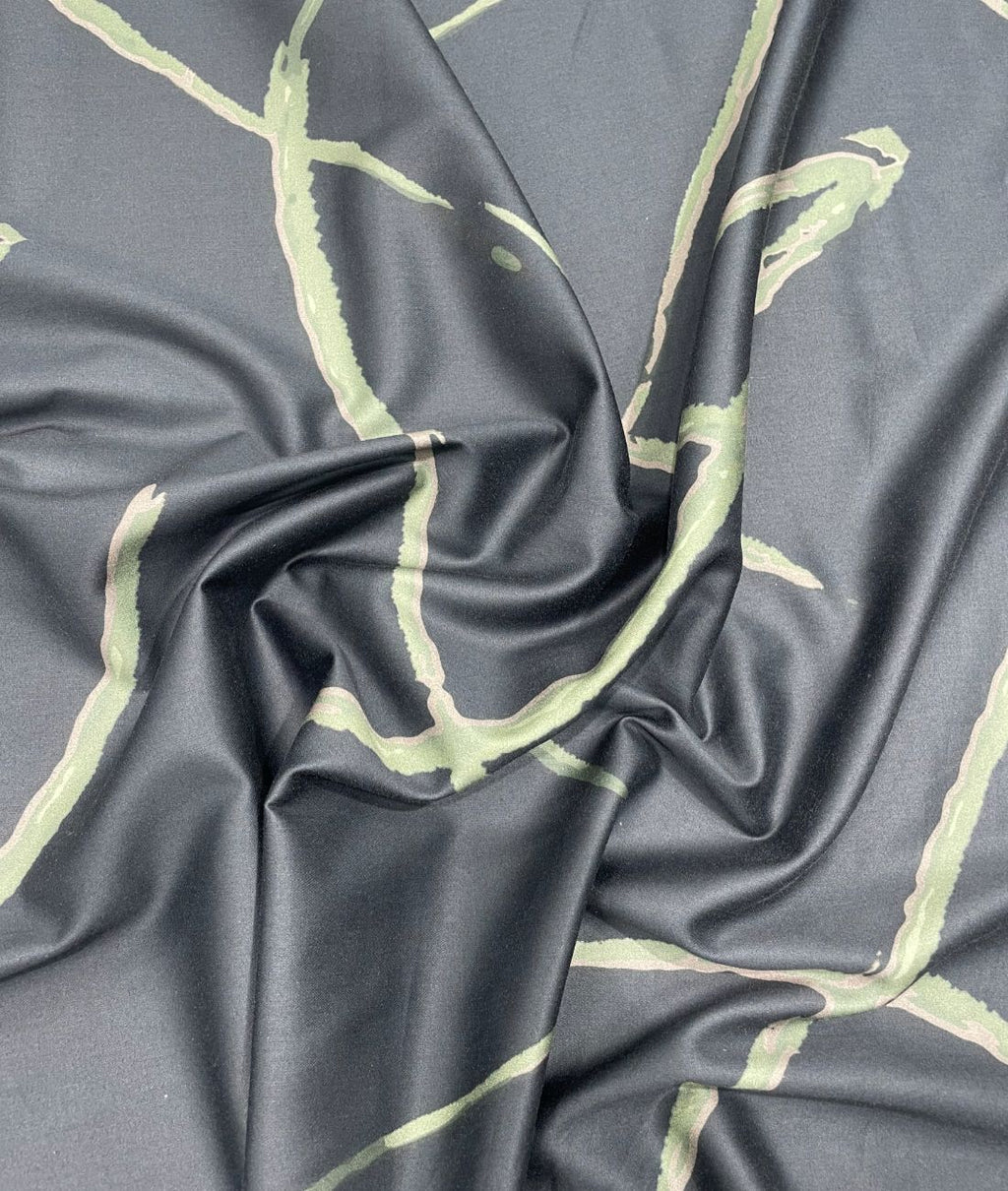 Venerdi Italy Printed Luxury Giza Cotton Fabric for Men's Shirt