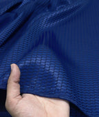 Blue Designer Suiting Fabric