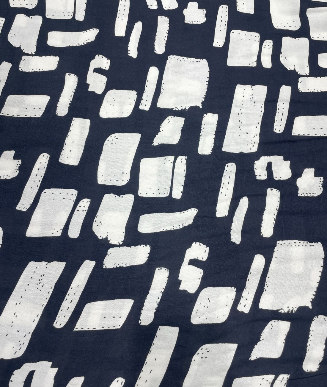 Abstract Print Premium Cotton Fabric for Men's Shirt