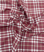 J.Hampstead Checks Luxe Edition Giza Cotton Fabric
