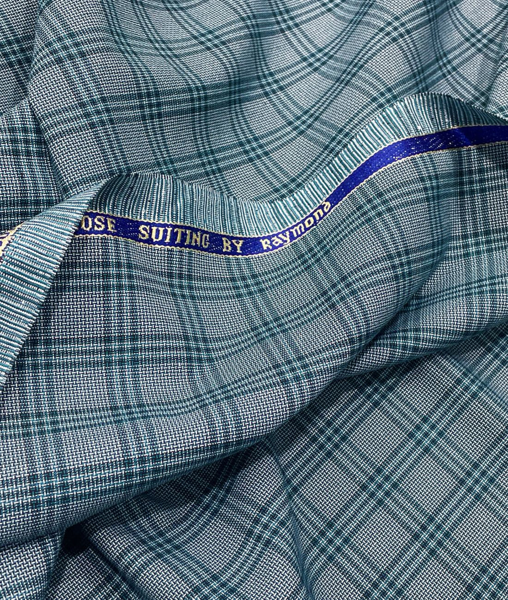 Raymonds Checks Suiting Fabric