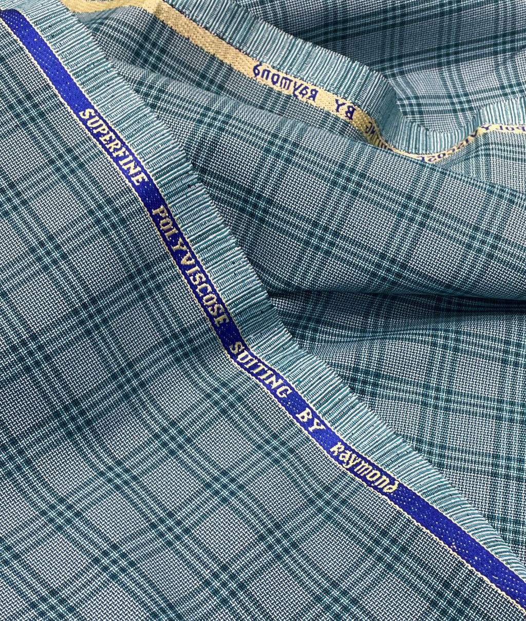Raymonds Checks Suiting Fabric