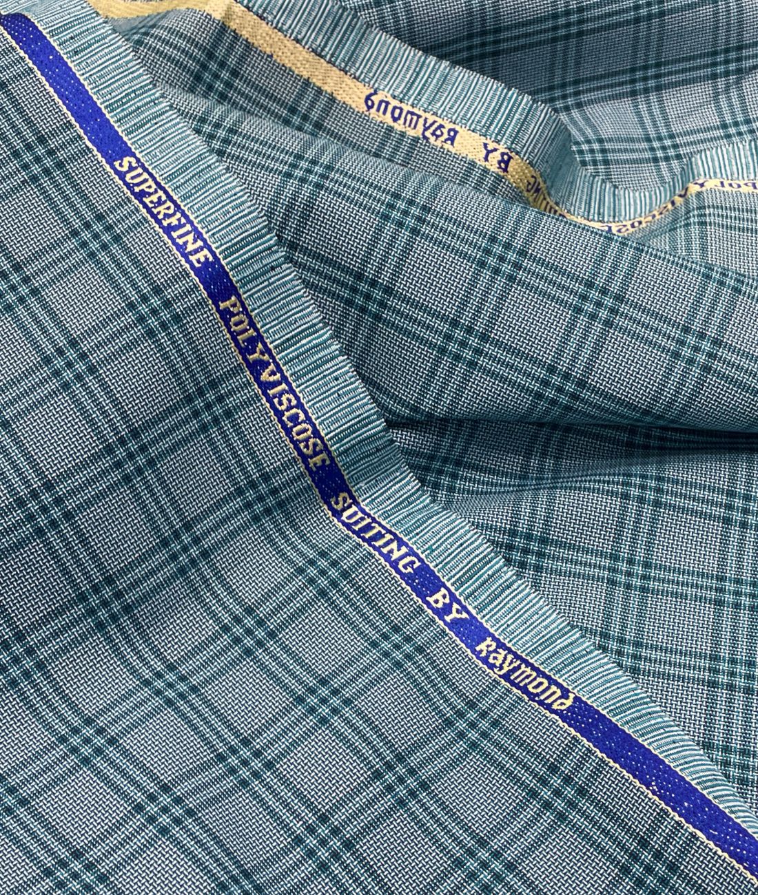 Raymonds Checks Suiting Fabric