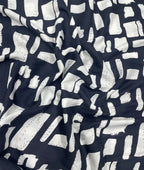 Abstract Print Premium Cotton Fabric for Men's Shirt