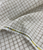 Small Checks Linen Fabric for Shirt & Kurta