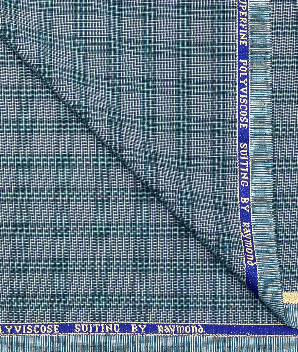 Raymonds Checks Suiting Fabric