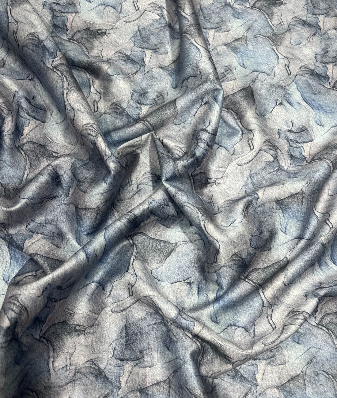 J.Hampstead Very Unique Print Italian Giza Cotton Fabric