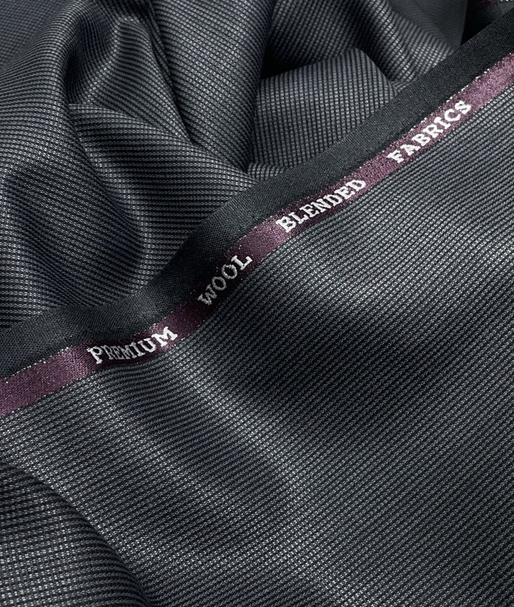 Siyaram's Merino Wool Blended Luxe Suiting Fabric