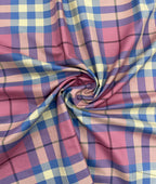 J.Hampstead Checks Luxe Edition Giza Cotton Fabric