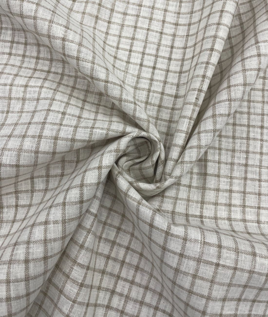 Small Checks Linen Fabric for Shirt & Kurta