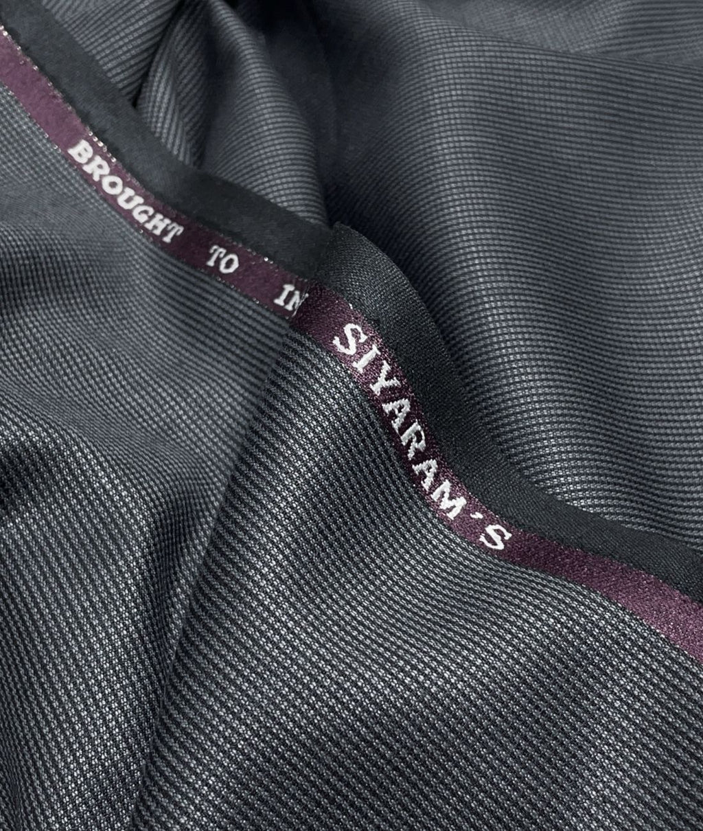 Siyaram's Merino Wool Blended Luxe Suiting Fabric