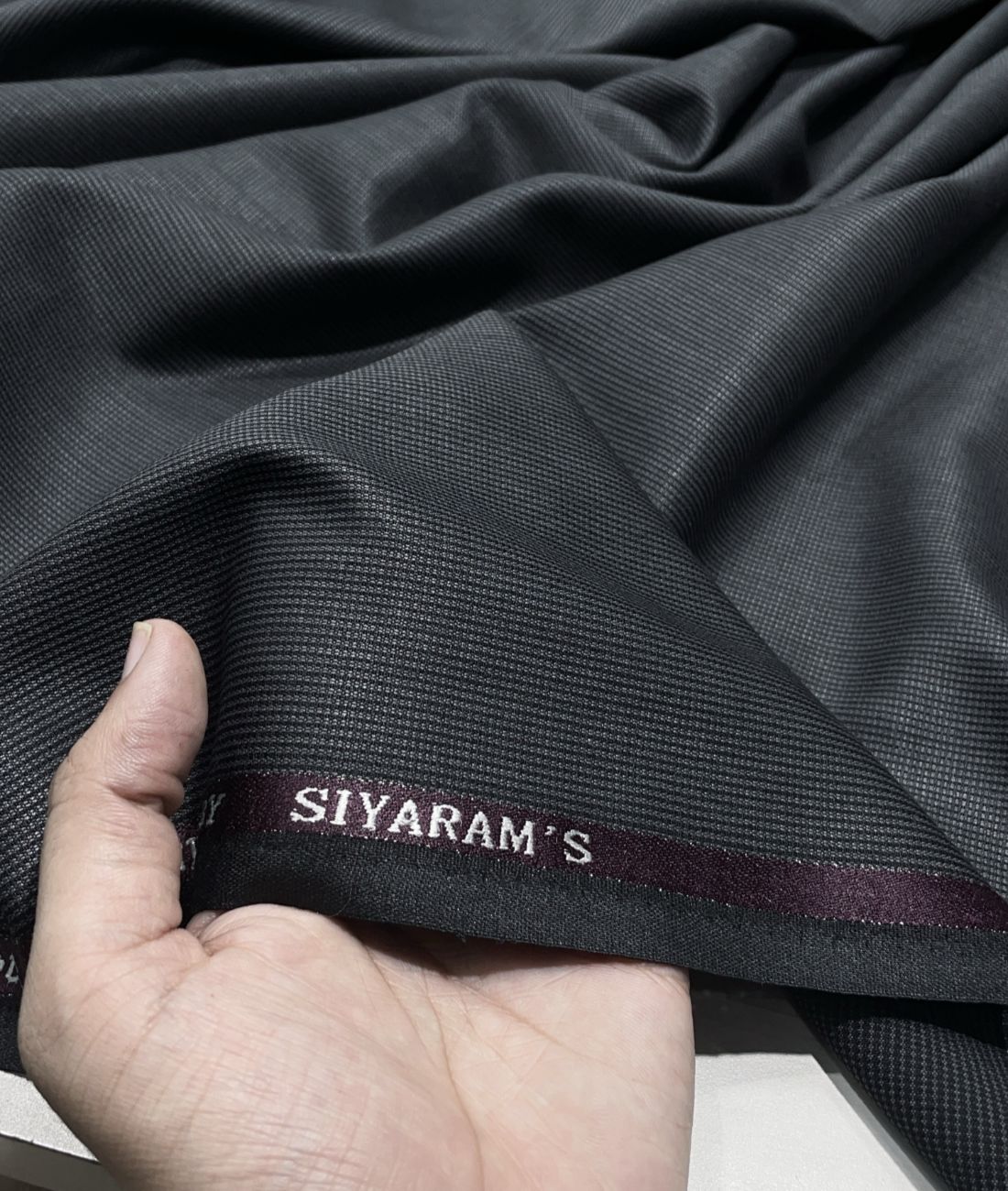 Siyaram's Merino Wool Blended Luxe Suiting Fabric
