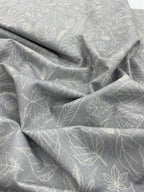 Brunello Ferragamo Leaves Print Giza Cotton Fabric for Men's Shirt