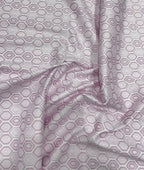 Birla Century Lavender Abstract Printed Luxury 2Ply Giza Cotton Fabric for Men's Shirt