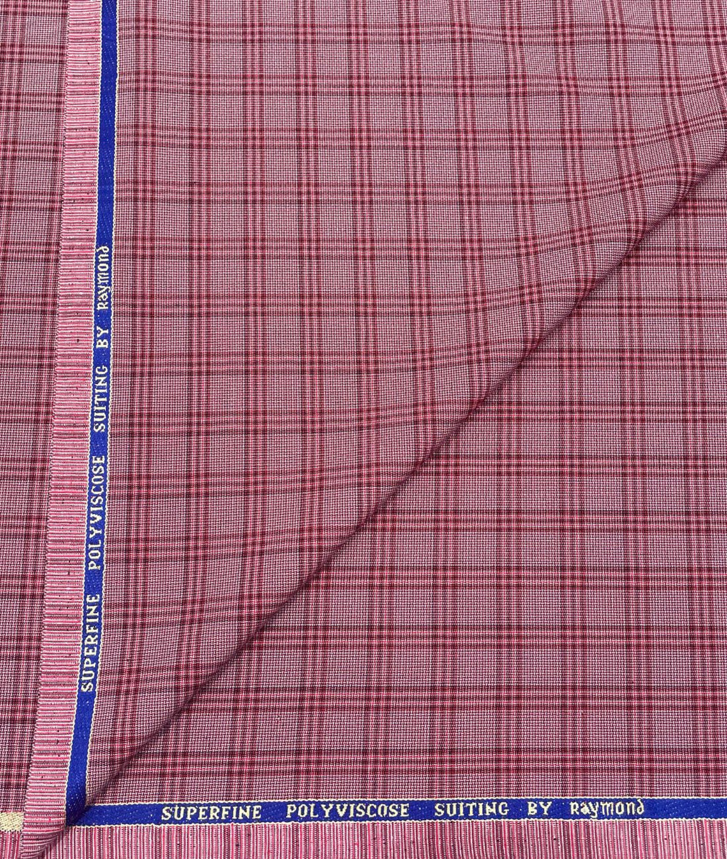 Raymonds Checks Suiting Fabric
