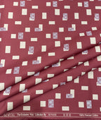 Arvind Tresca Graffiti Printed Luxury Giza Cotton Fabric for Men's Shirt