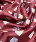 Arvind Tresca Graffiti Printed Luxury Giza Cotton Fabric for Men's Shirt