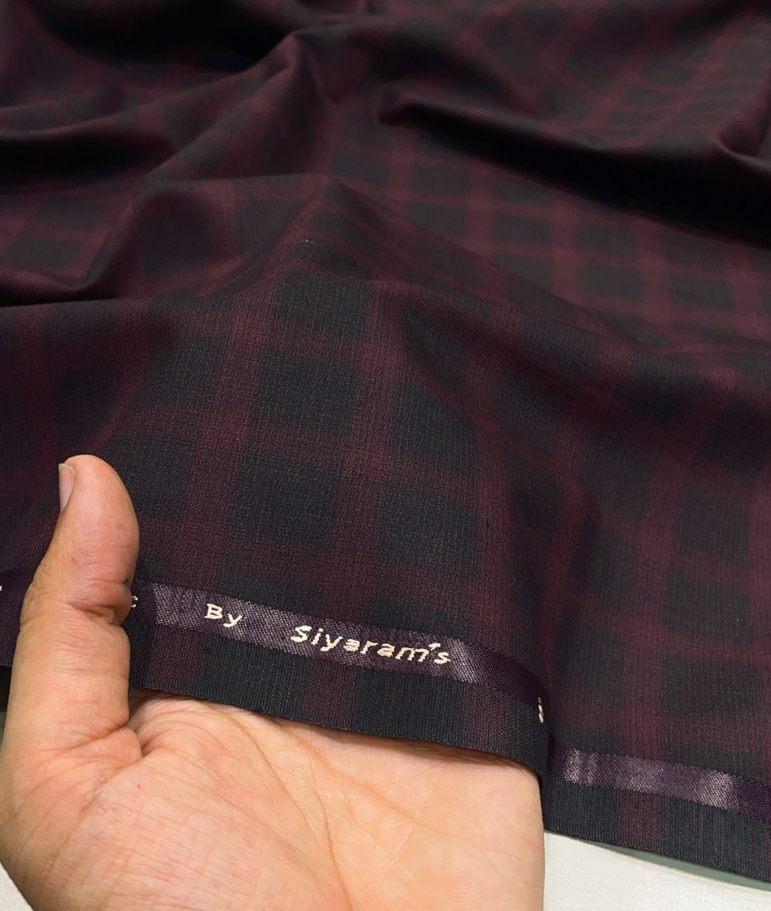 Macroni by Siyarams Premium Checks Suiting Fabrics