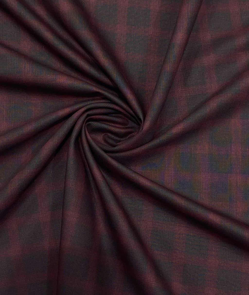 Macroni by Siyarams Premium Checks Suiting Fabrics