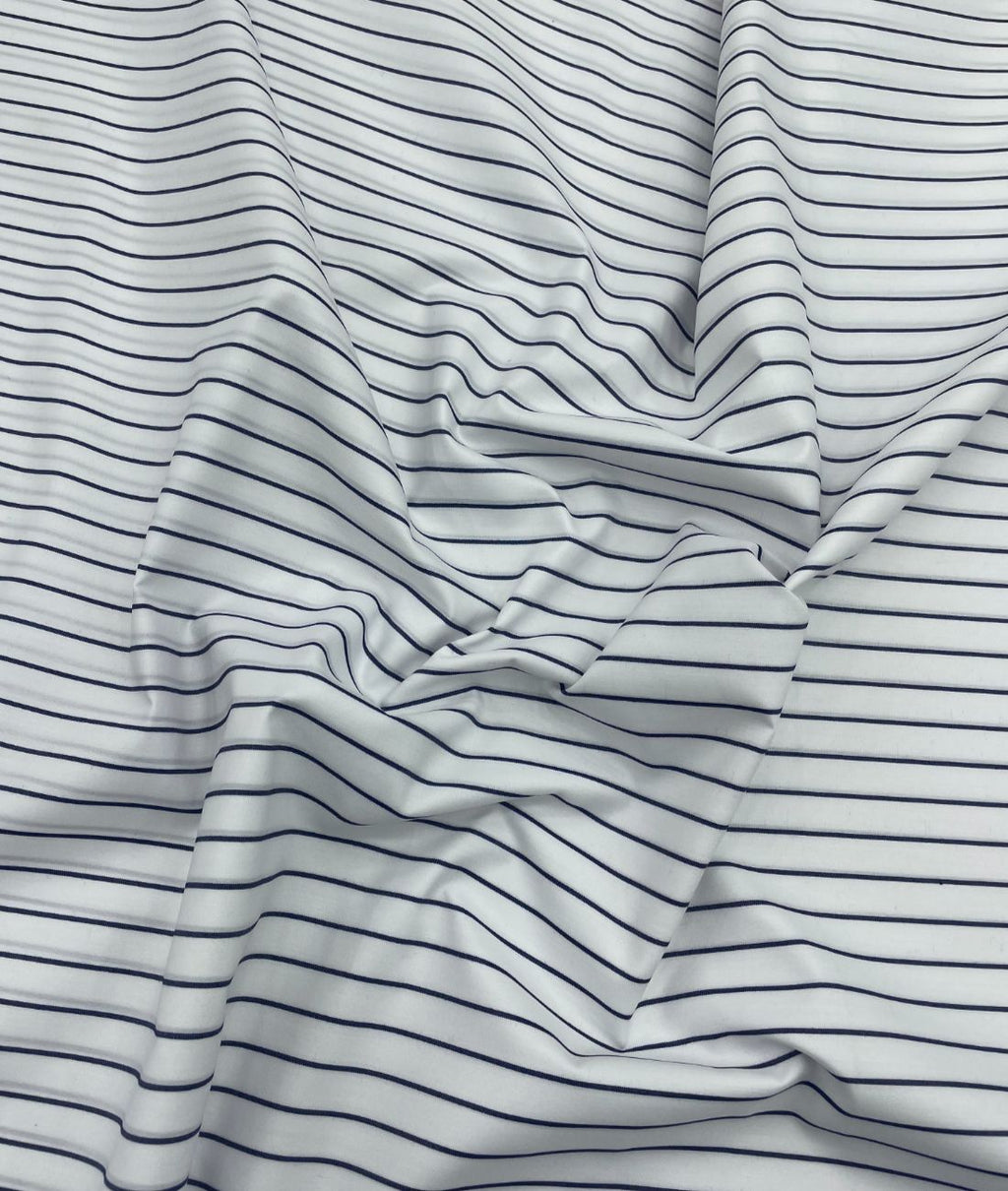 Loro Piana Stripe Old Money Premium Cotton Shirt Fabric