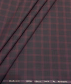 Macroni by Siyarams Premium Checks Suiting Fabrics