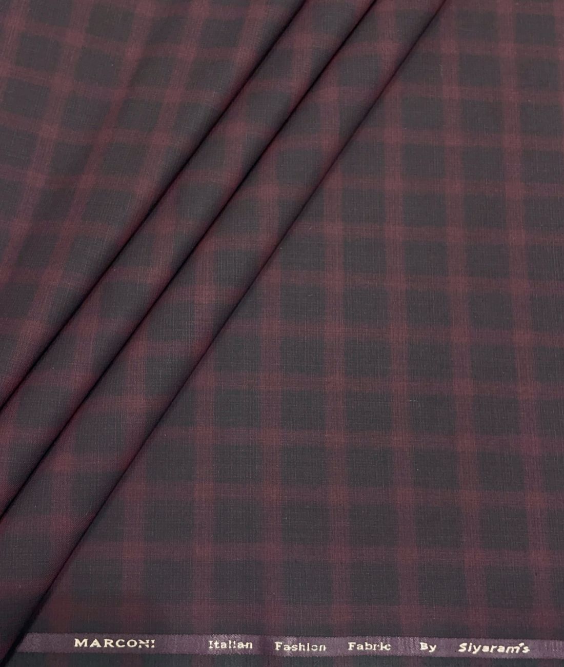 Macroni by Siyarams Premium Checks Suiting Fabrics