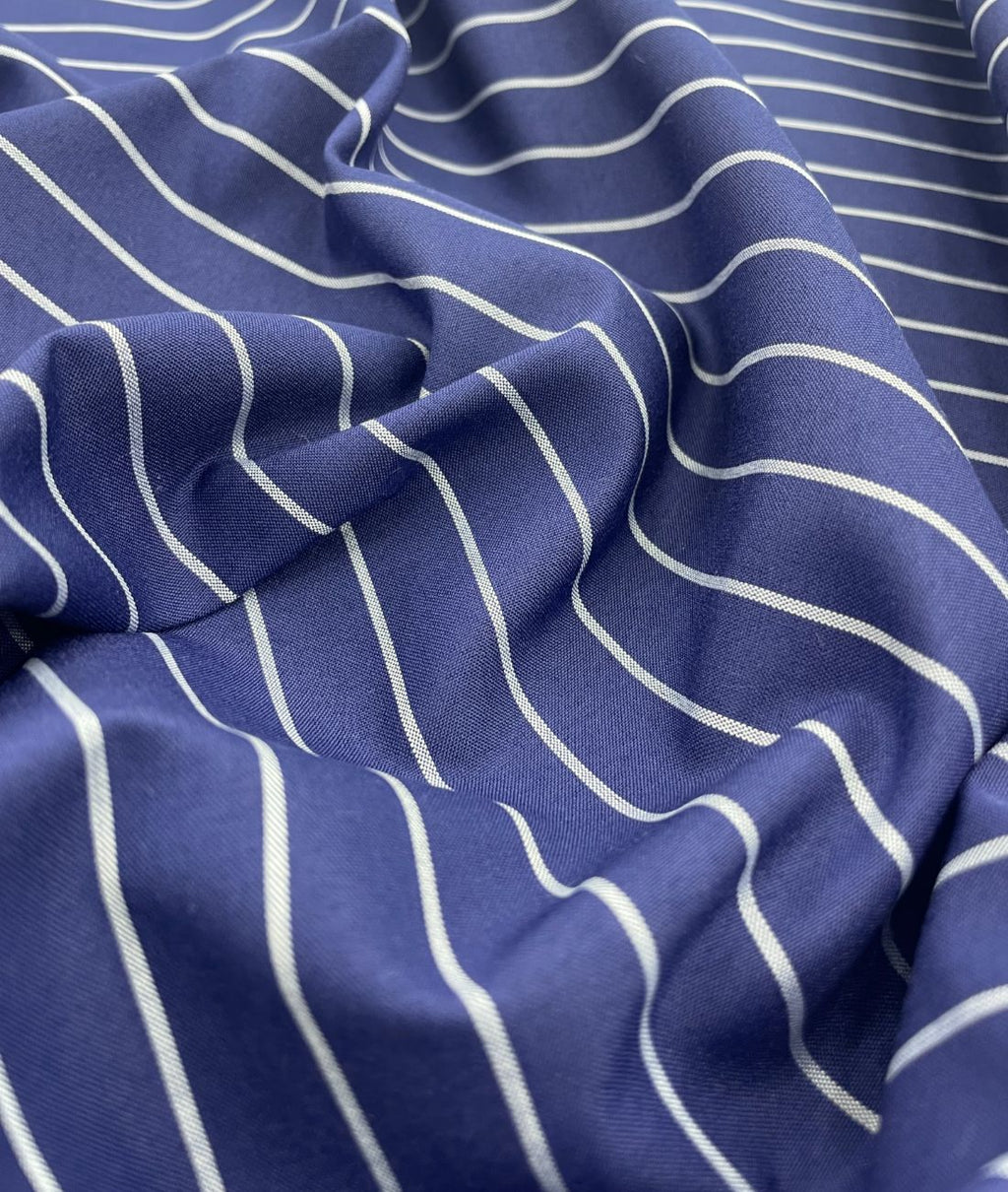 Loro Piana Stripe Old Money Premium Cotton Shirt Fabric