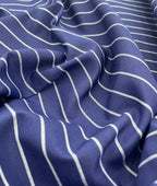 Loro Piana Stripe Old Money Premium Cotton Shirt Fabric