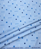 Arvind Tresca Graffiti Printed Luxury Giza Cotton Fabric for Men's Shirt