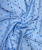 Arvind Tresca Graffiti Printed Luxury Giza Cotton Fabric for Men's Shirt