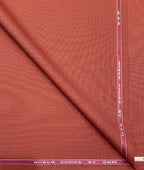 Ocm Orange Wool Blend Suiting Fabric