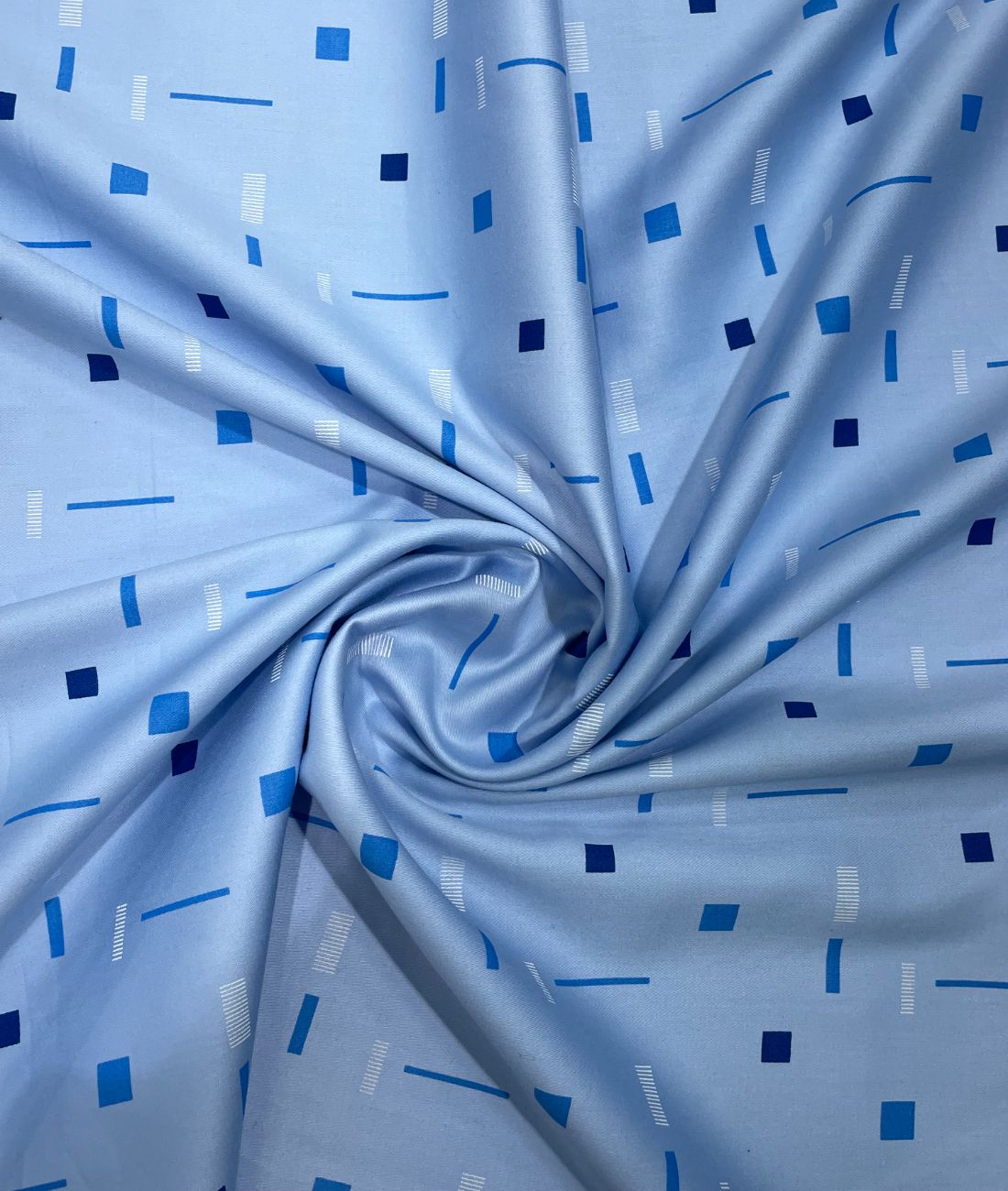 Arvind Tresca Graffiti Printed Luxury Giza Cotton Fabric for Men's Shirt