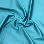 J.Hampstead Teal Blue Luxury Giza Cotton Fabric for Men's