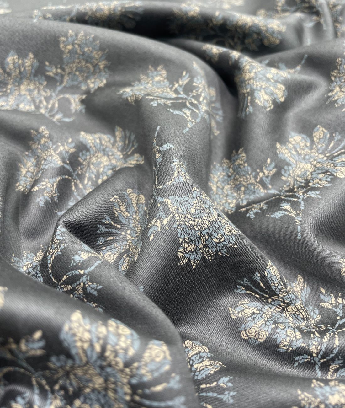 J.Hampstead Luxury 2 Ply Cotton Floral Printed Fabric for Men's Shirt