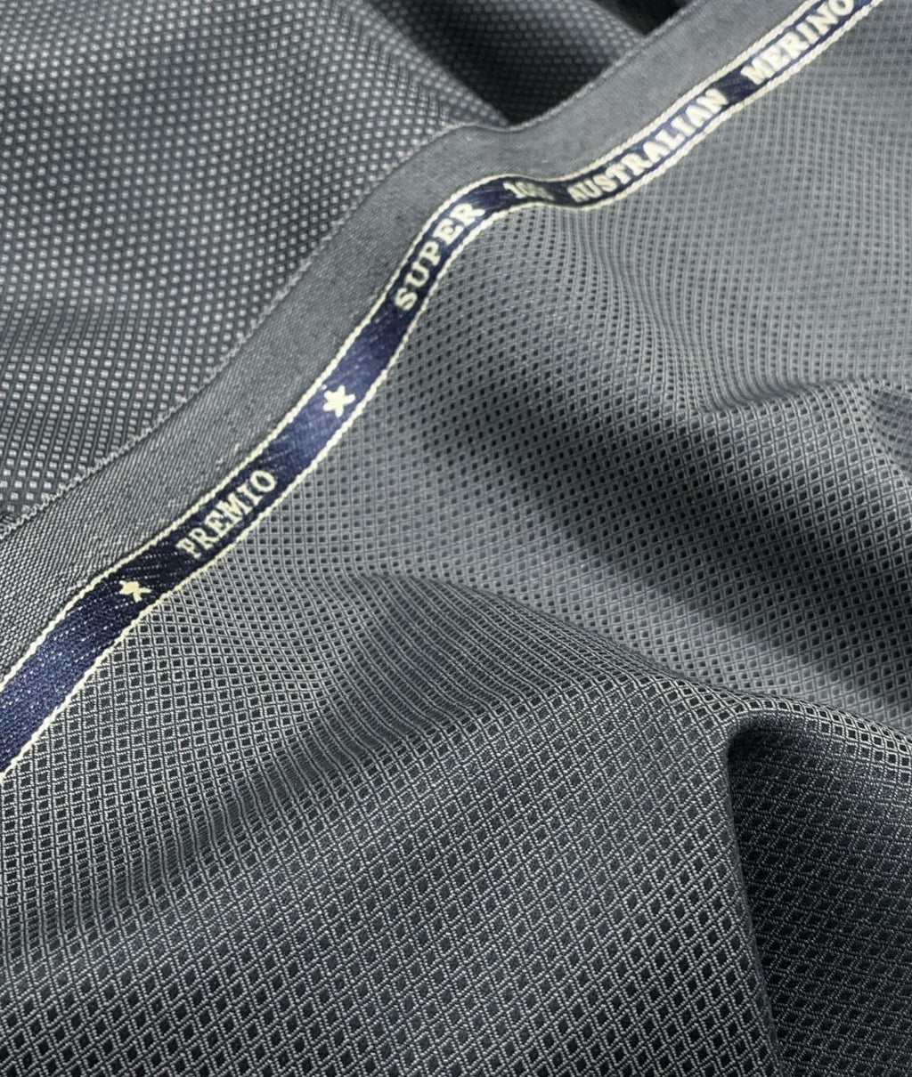 OCM Premio Super 100's Counts Merino Wool Suting Fabric