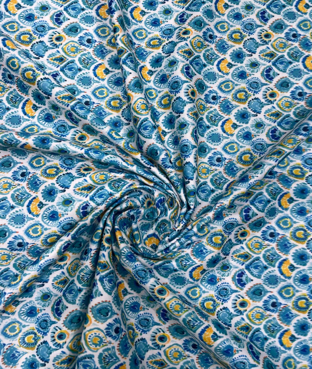 Navsari Heavy Printed Anti Wrinkle Giza Cotton Fabric for Men's Shirt