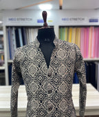 V Neck Luxury Kurta for Wedding Outfit