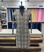 V Neck Luxury Kurta for Wedding Outfit