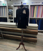 Hand Embroidered Men's Regal Designer Bandhgala for Wedding