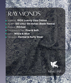 Raymond Paisley Print Designer Shirt Fabric
