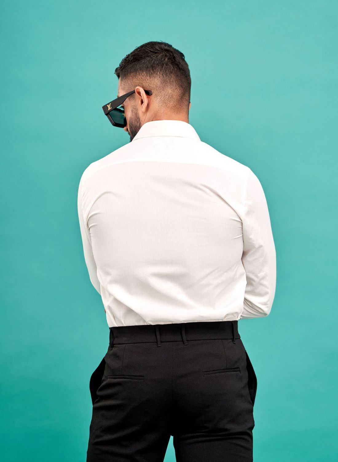 Rose Hand Embroidered Designer Shirt for Men