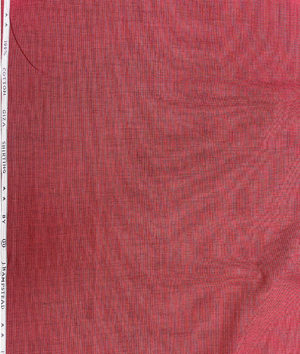 J.Hampstead Men's Plain Dobby Cotton Fabric Unstitched