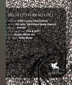 Floral Print Giza Cotton Fabric for Men's Shirt