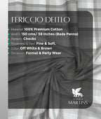 Premium Checks Luxury giza Cotton Fabric for Men's Shirt